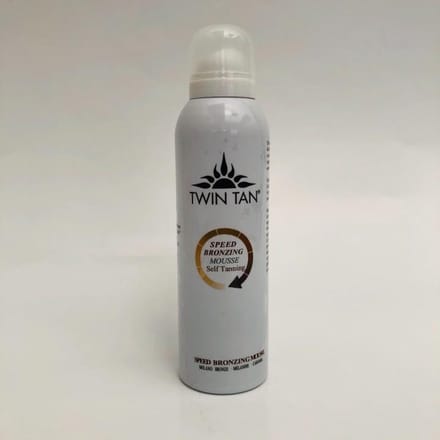 Twin Tan Zelfbruining mousse Speed Bronzing met Melanine - 175ml