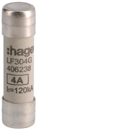 Industriële Cilindrische Zekering 4A 500V 10x38mm gG - LF304G [10 Stuks]