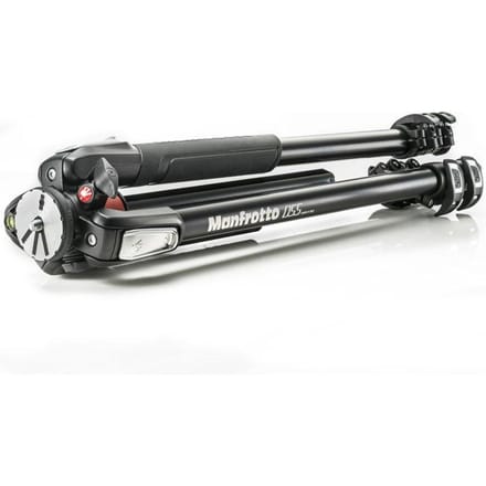 Manfrotto 055 Aluminium 3-section photo Statief with horizontal column