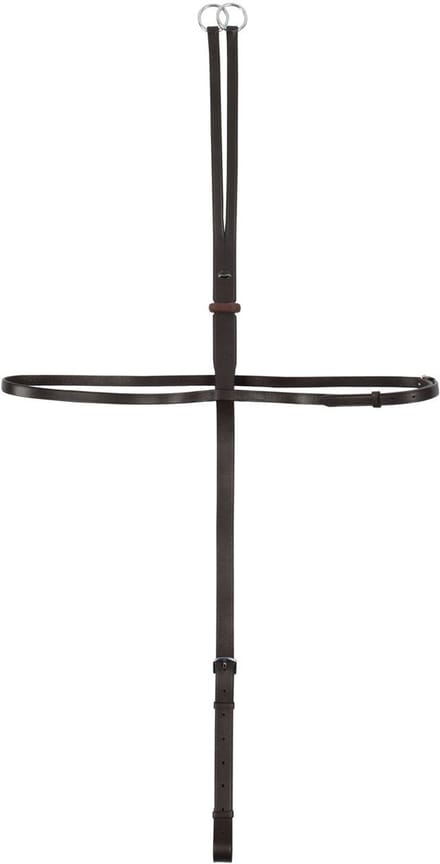 Pagony Martingaal Basic - Maat: Cob - Bruin - Leer