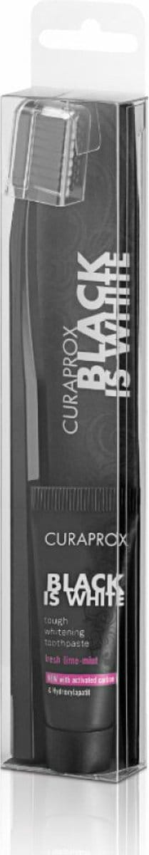 Curaprox reisset Black is White