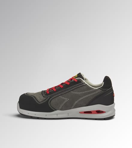 Diadora RUN A.BOX LOW S3S FO SR ASPHALT/SILVER/RED 47