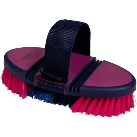 QHP - Zachte Borstel Flexibel - Fuchsia Navy