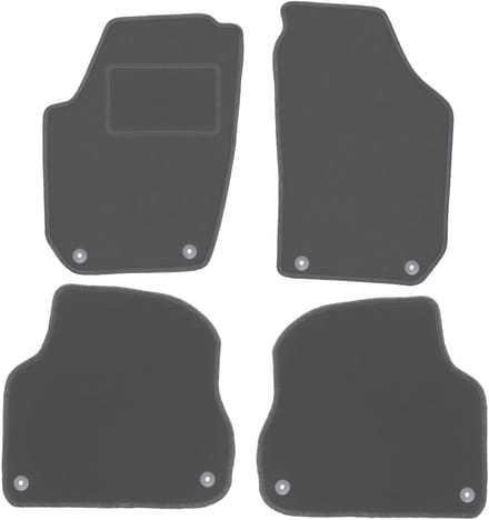 Grafiet automatten voor: Skoda Fabia II hatchback, stationwagen (2007-2014)