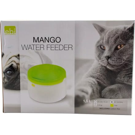 Ebi Waterbak voor huisdieren Mango 1,5 L groen