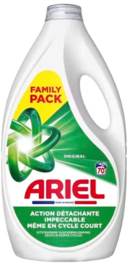 Ariel - Original Vloeibaar Wasmiddel - 3150ml - 70 wasbeurten - Grootverpakking