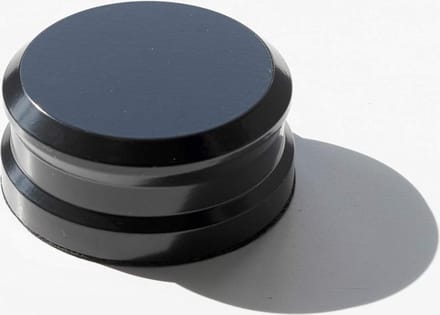 Acciaio Nero Stabilizatore Giradischi - Verbeterde Stabiliteit