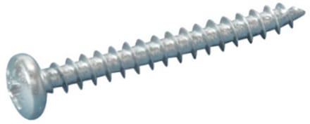 STAFA Spaanplaatschroef Bolkop PZ2 Verzinkt - 4.0 x 16/16 mm (200 stuks)
