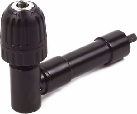 Benson Haakse boorkop - Zeshoekig 10 mm - Snelspanner - 5000 u/min - Zwart