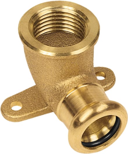 Bonfix M-press RK-water muurpl. 3/4” bi.dr. x 22 mm (sil)