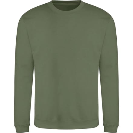 Just Hoods - AWDis Sweat - Earthy Green maat S