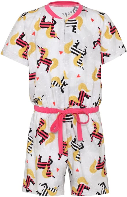 Merry Style – Korte Meisjespyjama – Amarant/watermeloen – 146-152 - MS-MS10-267-PJ