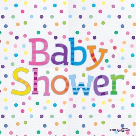 Oaktree - Servetten - Baby Shower Olifant 16 stuks