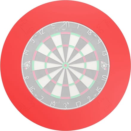 REN® Dartbord Surround Ring - Surround Ring- Rood- 52cm x 23cm x 11cm; 315 g