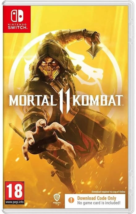 Mortal Kombat 11 (Code in box) - nintendo switch