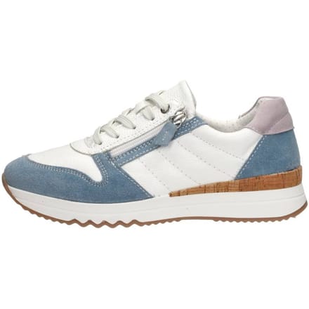 SUB55 Comfort Collection Claire 25 Sneakers Laag - licht blauw - Maat 36