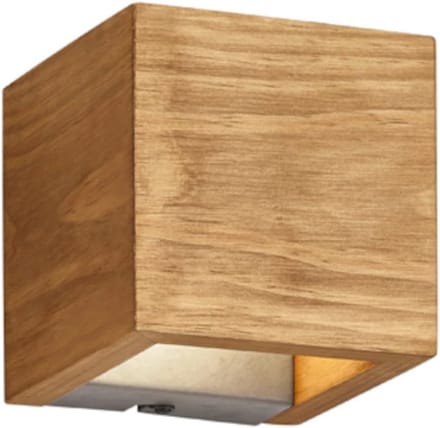 Wandlamp LED met Natuurlijk Hout en Dimfunctie - 4,3 Watt, 3000K