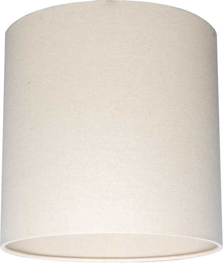 Uniqq Lampenkap linnen transparant 20 cm rond – 20 cm hoog