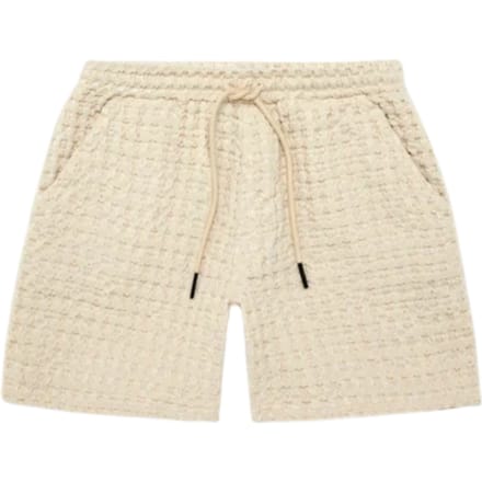 Oas 5009 Shorts Ecru Porto Waffle Shorts