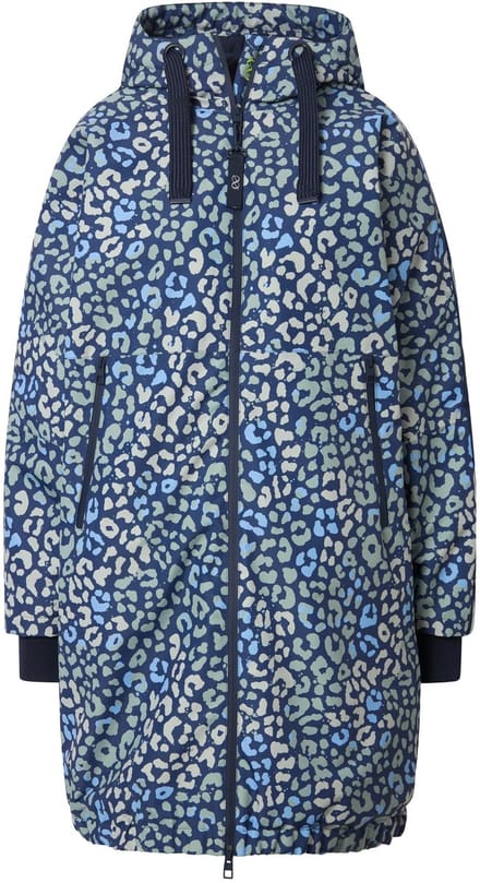 Laurasøn - Dames - Functionele outdoorjas capuchon - Marine - Maat 44+