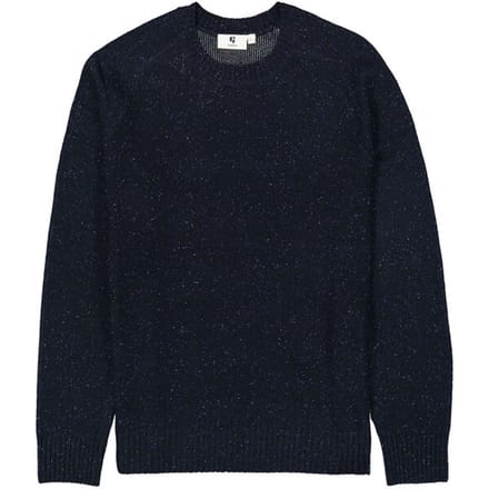 GARCIA Heren Effen Trui Blauw Lange mouw