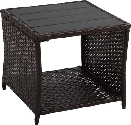 Balkontafel - 40x45x45 cm - bruin