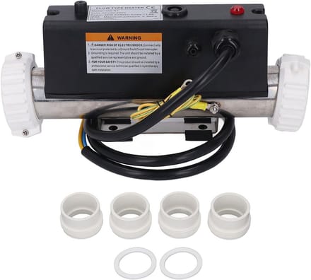 Elektrische Zwembadverwarmer met Thermostaat - 3KW Waterverwarming voor Spa en Buitenbad