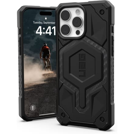 UAG - Monarch Pro Mag geschikt voor iPhone 16 Pro Max Hoesje - carbon black | carbon black