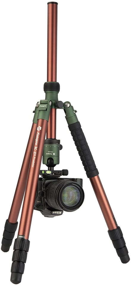 Fotopro Tripod X-go Predator w/ ball head FPH-62Q greenbrown