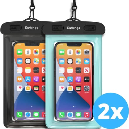 Waterdichte telefoonhoesjes Set van 2 stuks
