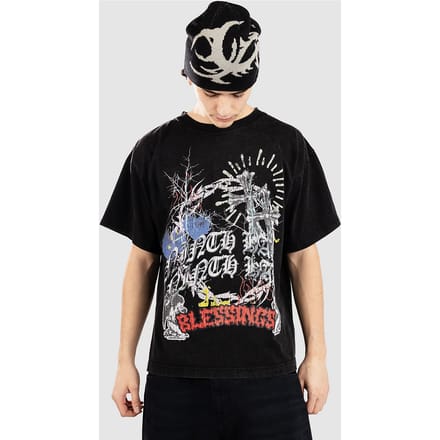 Ninth Hall Maxxed Out Boxy T-Shirt zwart