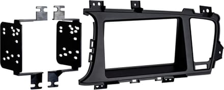 2-DIN Paneel geschikt voor Kia Optima 2011-2019 Kleur: Zwart (METRA)