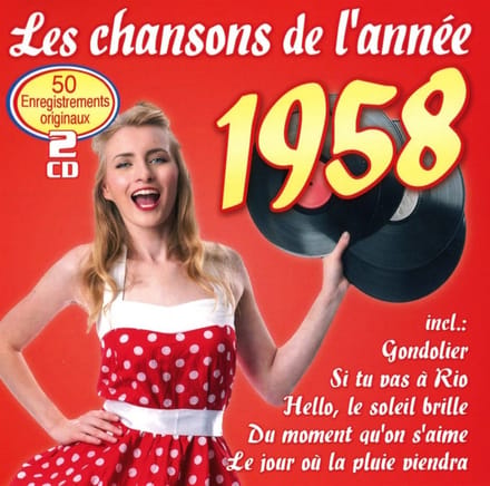 Various Artists - Les Chansons De L'Année 1958 (2 CD)