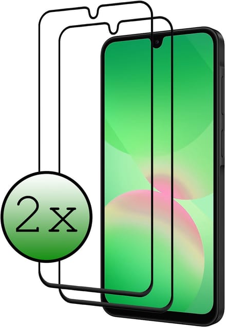 Screenprotector - 2 Stuks Geschikt voor Samsung Galaxy A26 - Full Cover - Beschermglas - Gehard Glas - Tempered Glass - Screen Protector