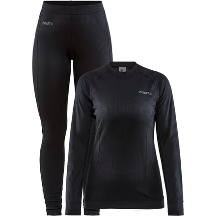 Craft - Maat M - Core Dry Baselayer Thermoset Dames - Zwart