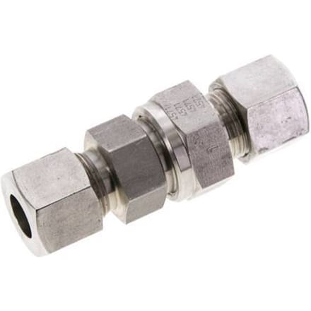 14S (M22x1.5) RVS Terugslagklep Snijring 1-400 bar ISO 8434-1
