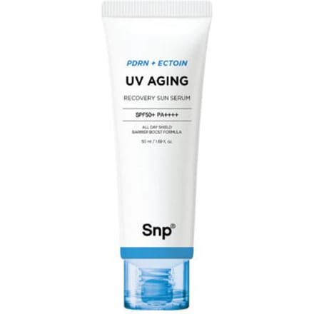 [SNP] PDRN Ectoin UV Aging Recovery Sun Serum SPF 50+ PA++++ 50ml white