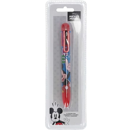 Mickey Mouse 6 Kleuren pen