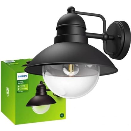 Philips Hoverfly buitenwandlamp - zwart