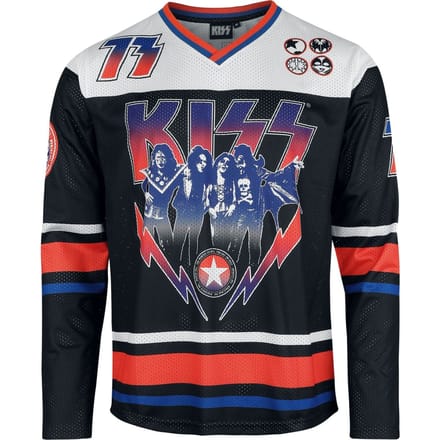 Kiss Jersey - Hockey Jersey - S tot 5XL - voor Mannen - meerkleurig