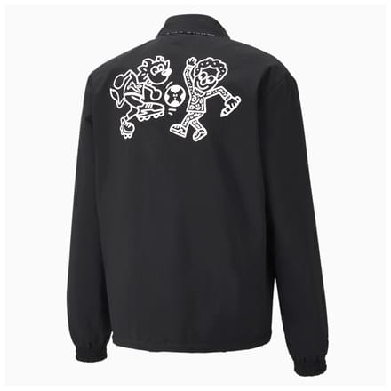 Puma x Mr Doodle omkeerbaar heren zwart/wit jack