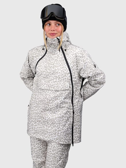 Brunotti Joicya-print Dames Ski Jas - Leopard Snow