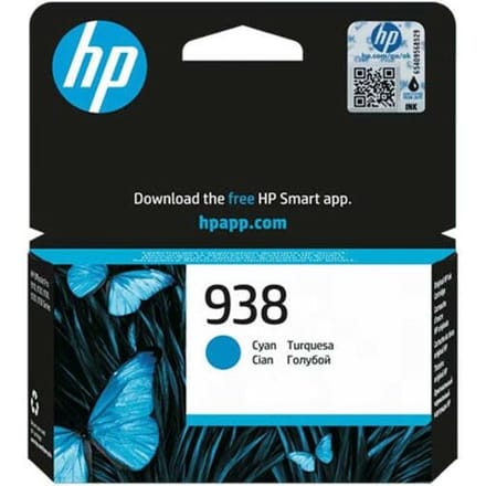 HP Inktcartridge 938 (4S6X5PE) Cyaan