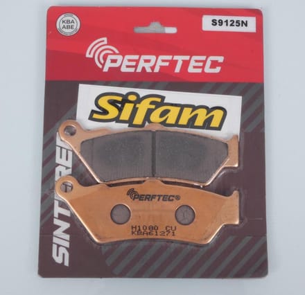 Remblokken Perftec voor Motor Honda 650 Nx Dominator 1997 tot 2000 vooraan Nieuw