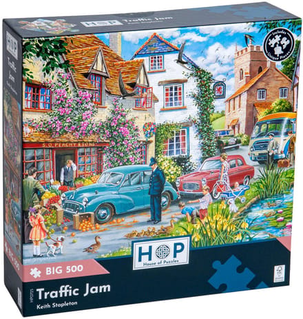 No.25 - Traffic Jam Puzzel 1000 Stukjes Find the Differences