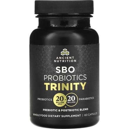 Nutrition Ancienne, Probiotique SBO Trinity, 60 Capsules