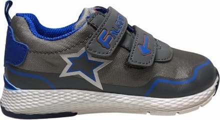 Falcotto sport sneaker 2 velcro's dodo grijs mt 23