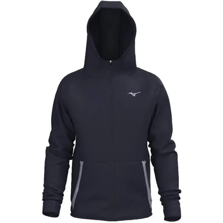 Mizuno Athletics Rb Sweatshirt Met Rits Blauw L Man