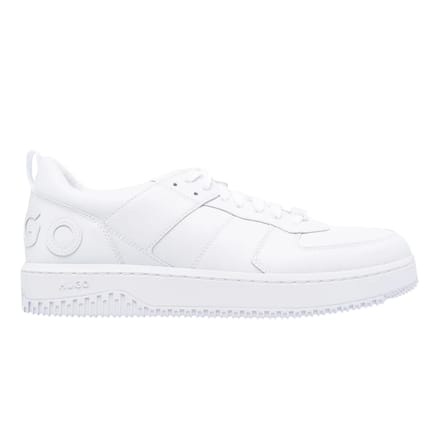 Hugo Heren Kilian Logo Platte Trainers (Wit)