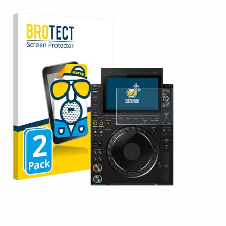 BROTECT - Screenprotector voor Pioneer CDJ 3000X - Folie Beschermfolie matte 2 Stuks